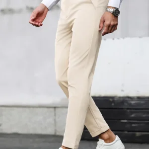 Dress Pant Beige - Old Money Fashion
